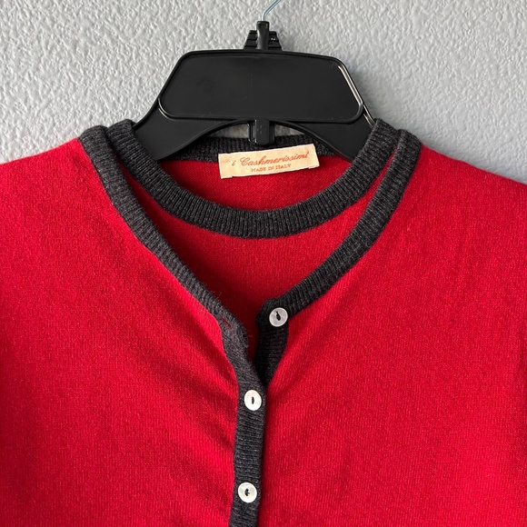 Cashmeritaly Cashmere Twin-Set: BRAND NEW - Picture 2 of 12